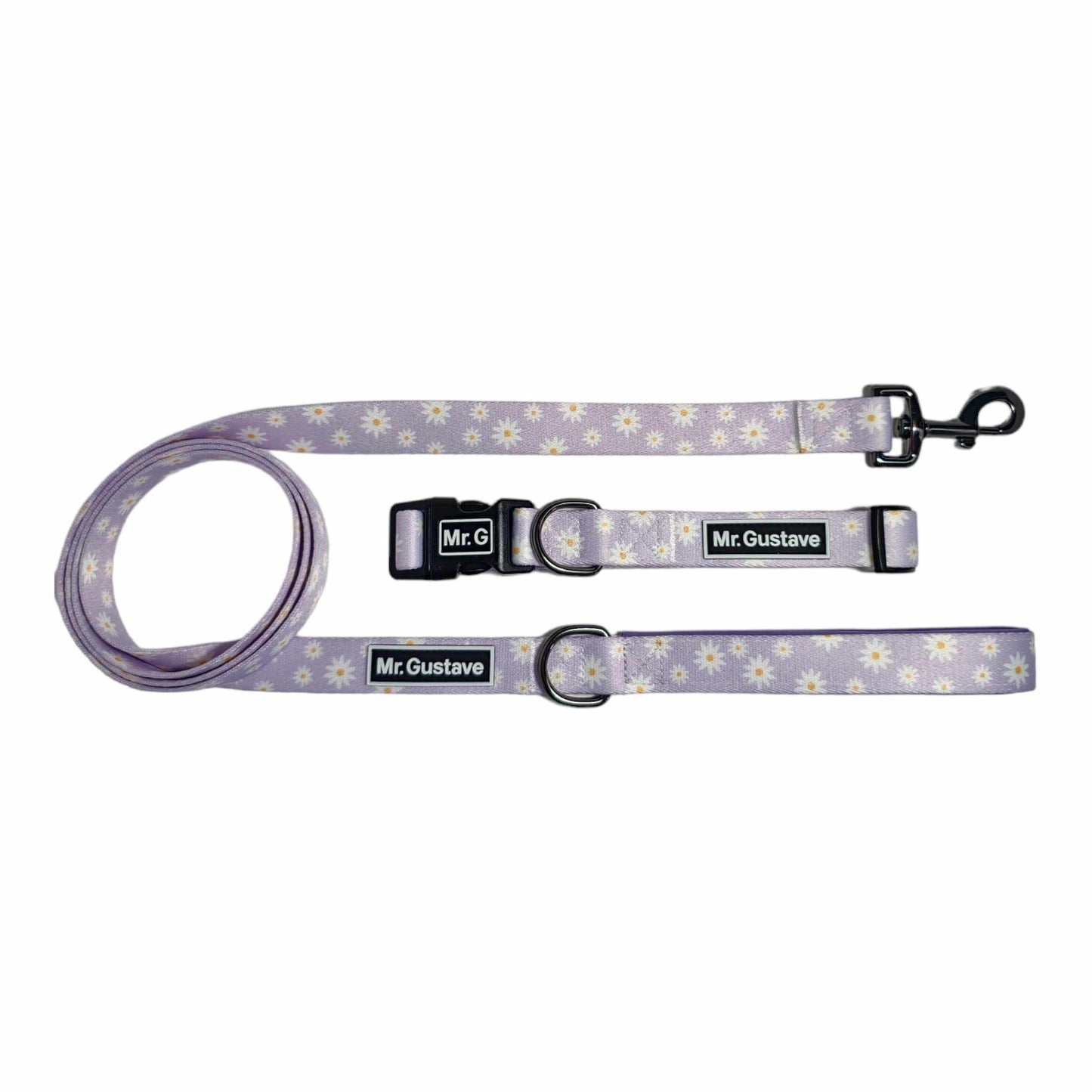 Miss Daisy Dog Collar and Leash Set