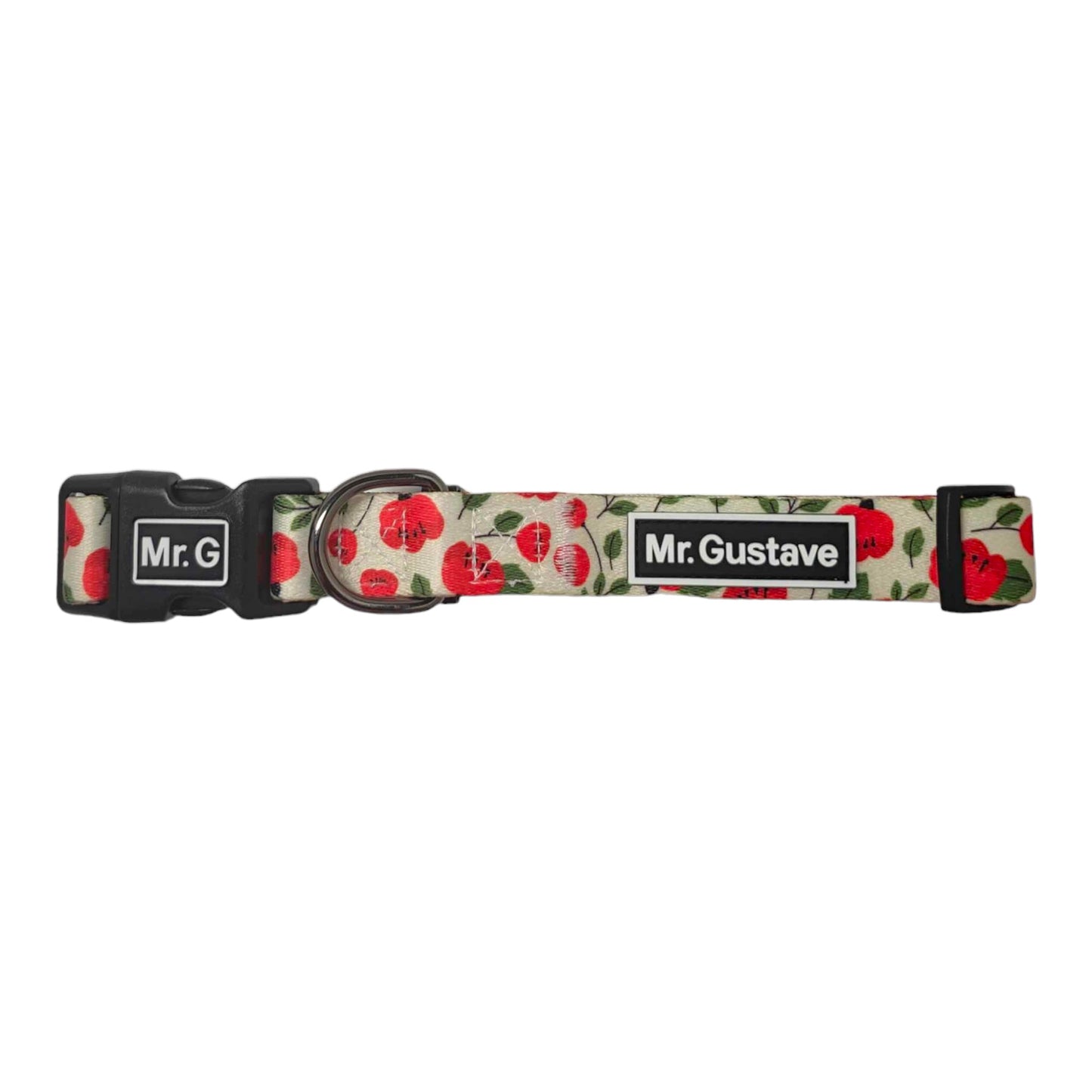 Poppy Fields Dog Collar